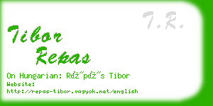 tibor repas business card